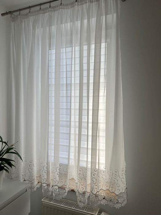 Firanka z gipiurą 100 cm x 150 cm