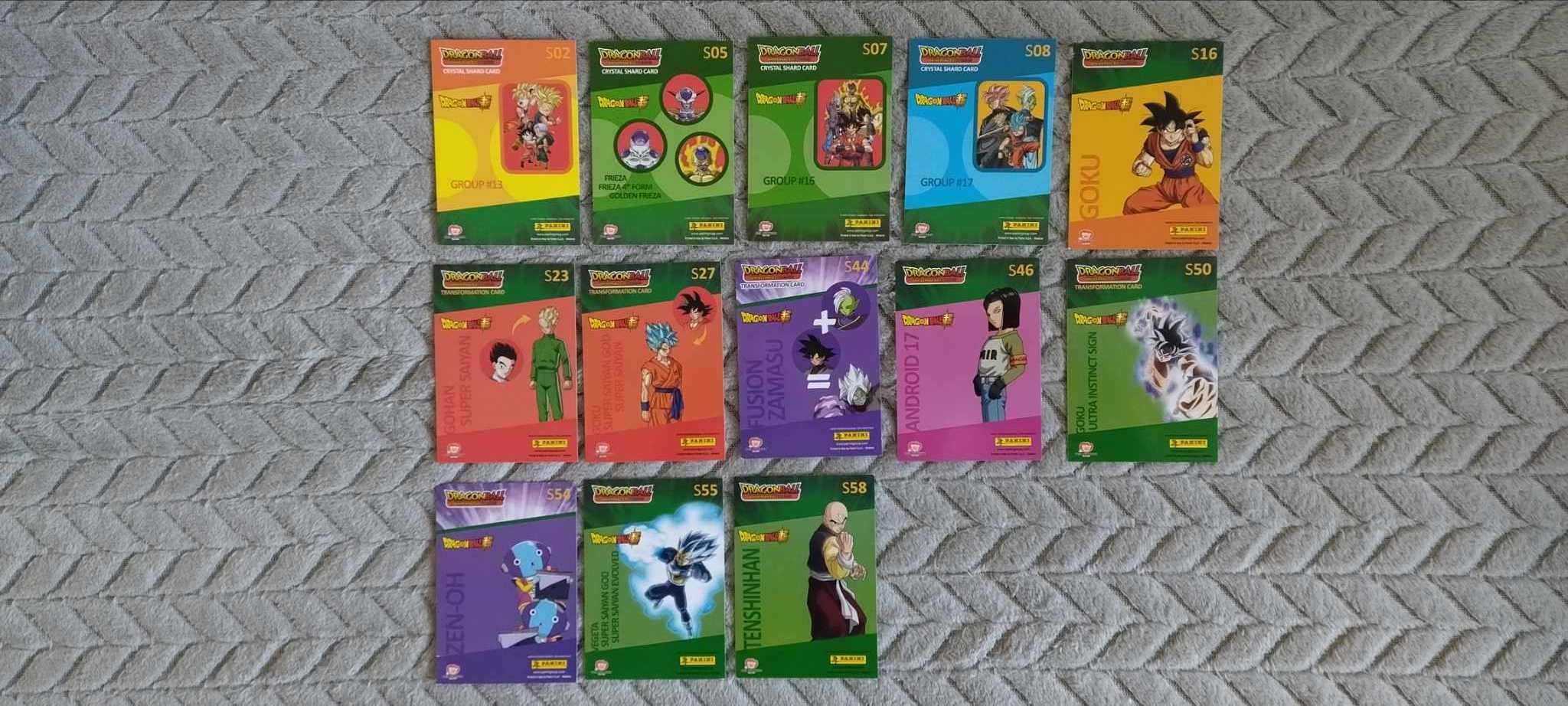 Karty Dragon Ball Universal Collection Panini