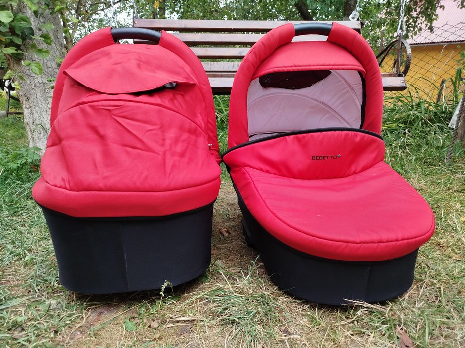 Люльки до коляски для двійні фірми Bebetto