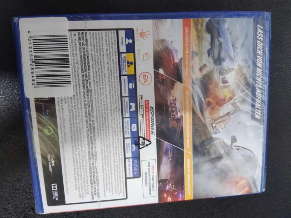 nowa w folii Need for Speed Payback PS4 Mówią po Polsku w grze NFS