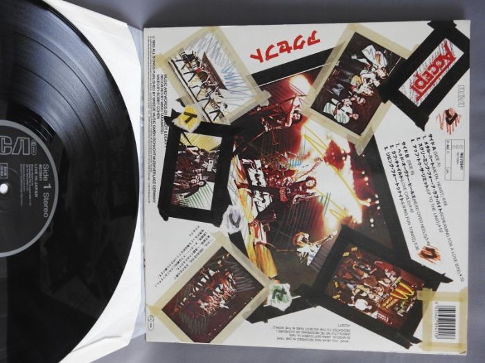 Accept Kaizoku-Ban ‎Live in Japan ЕP 1985 пластинка Германия EX 1press