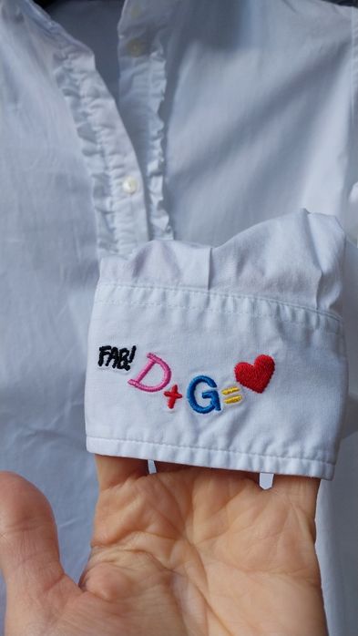 Рубашка Dolce Gabbana 11 12 13 лет