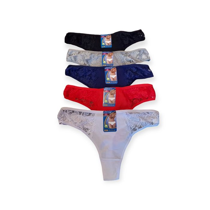 PROMOCJA stringi damskie L 5szt