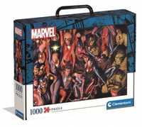 Puzzle 1000 Brief Case Marvel 2022, Clementoni