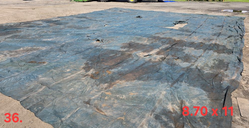 Siatki ochronne na pryzmy / silos / rękaw 2 szt.