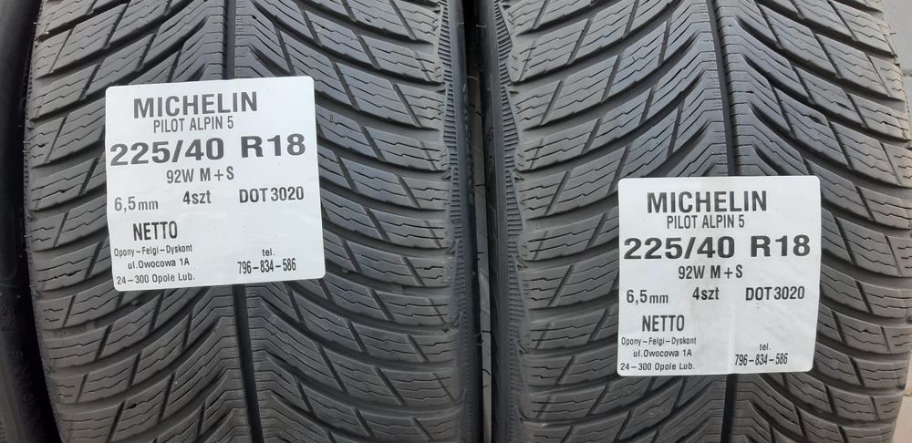 Opony Michelin 225 40 R18