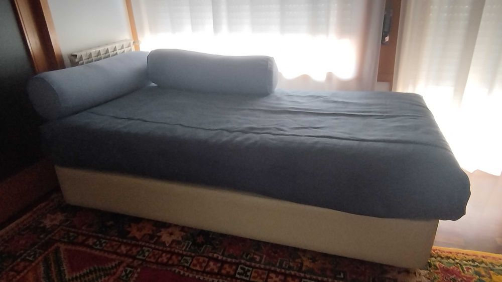 Cama Sommier de Solteiro+Colchão 195x95 Colchões e Companhia