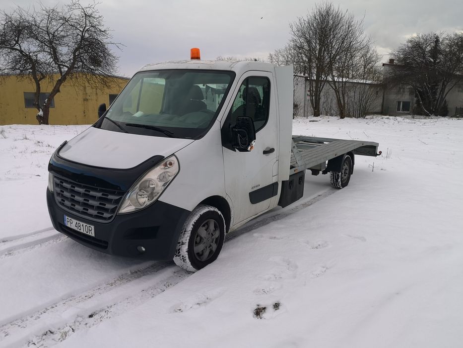 Renault Master 2.3 2012 Auto laweta nowy silnik skrzynia dwumas sprzeg