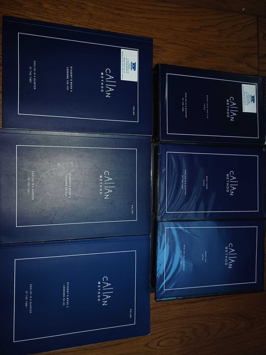 Callan method - student's books 3 4 i 5 + kasety