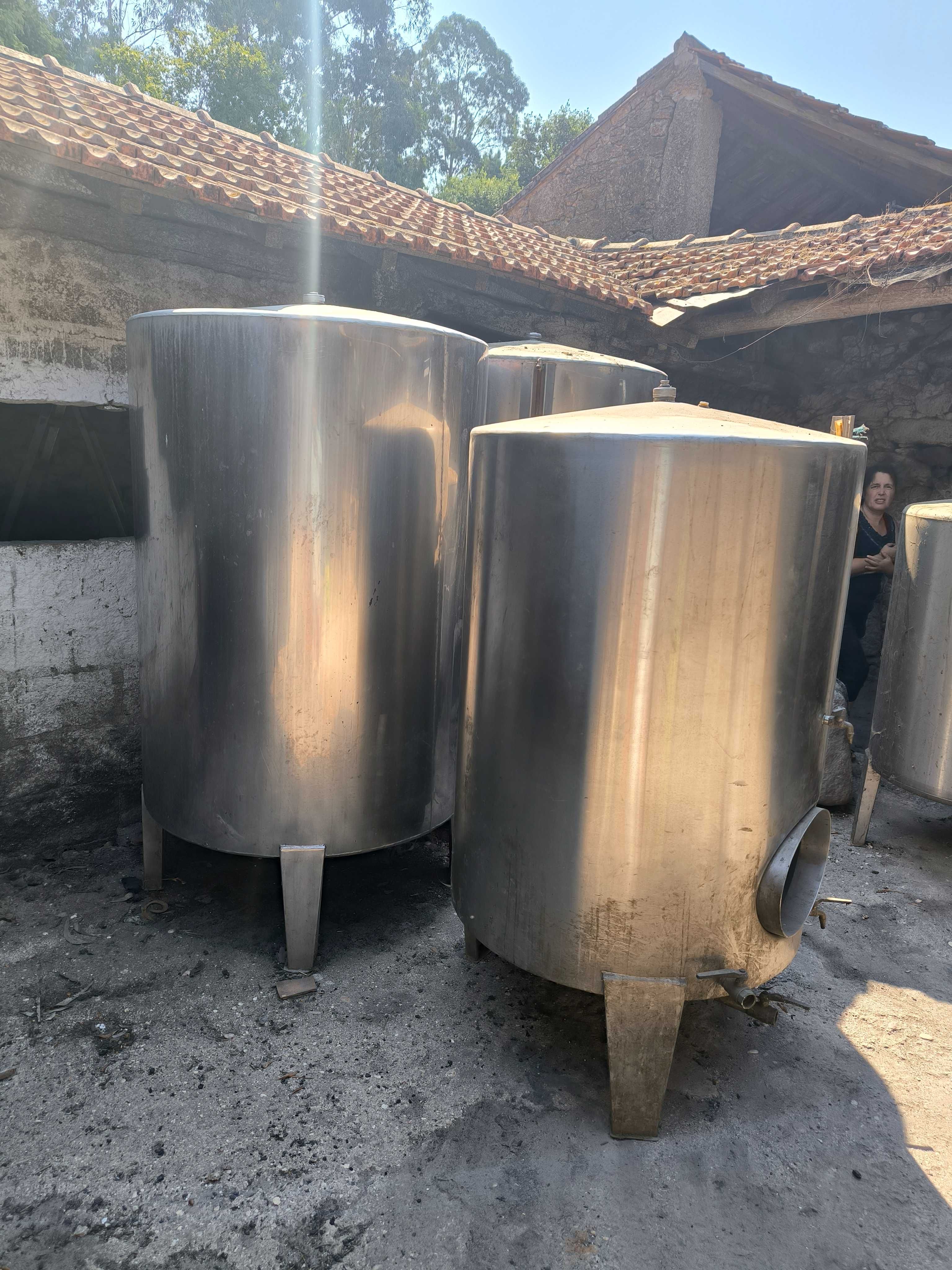 Cubas inox em bom estado