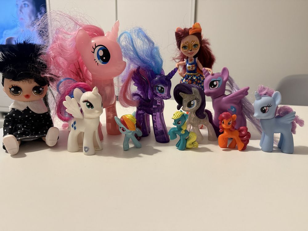 Kucyki pony z lalkami