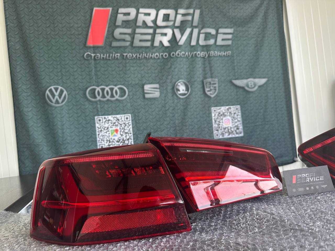 Задні LED ліхтарі Audi A6 C7 C7.5 Ауді А6 Стопи Фари Оптика Європа