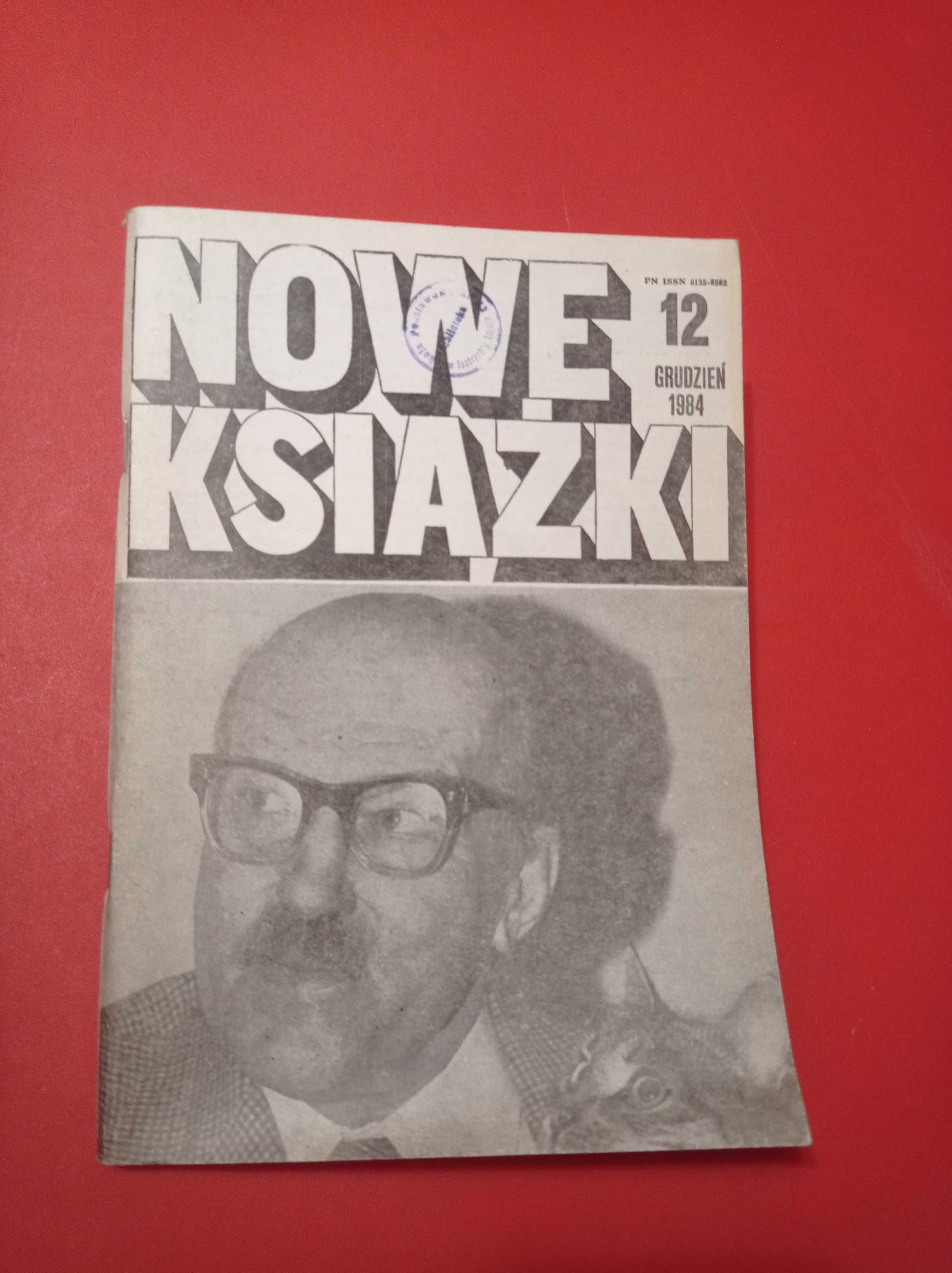 Nowe książki, nr 12, grudzień 1984, Wojciech Wyganowski