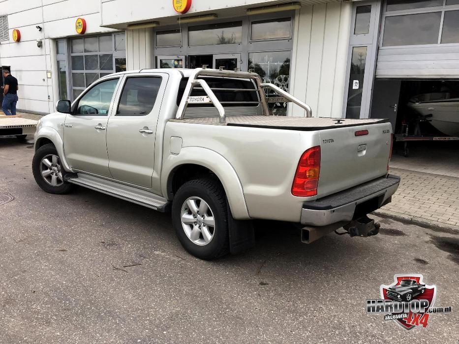 Rury na pakę, zabudowa, pokrywa, orurowanie Toyota Hilux