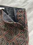 Spódnica mini H&M krótka spódniczka miniówka print etno vintage