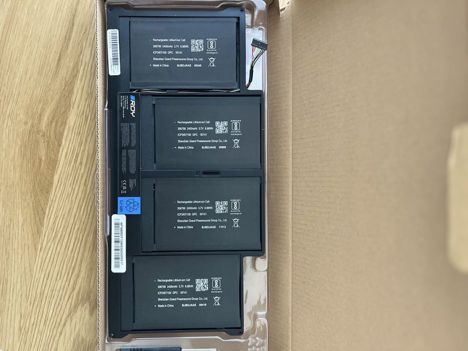 Акумулятор для ноутбука RDY  A1496 для Apple MacBook