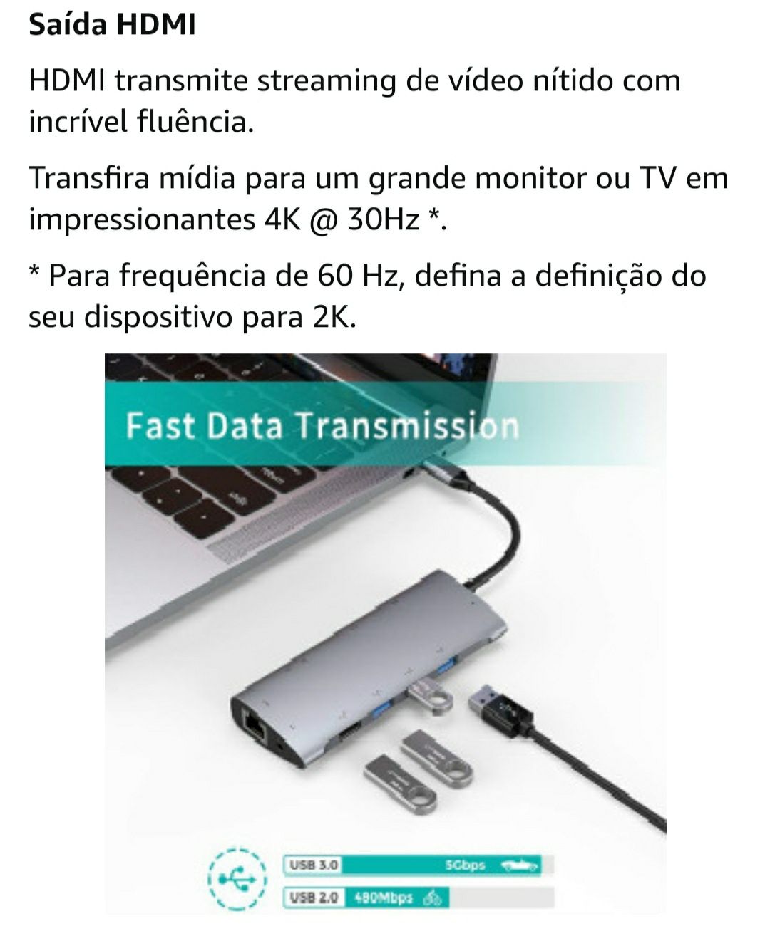 NOVO-adaptador moltifunções 11em1 USB-C  HUB tipo C com 4K HDMI, 1080P
