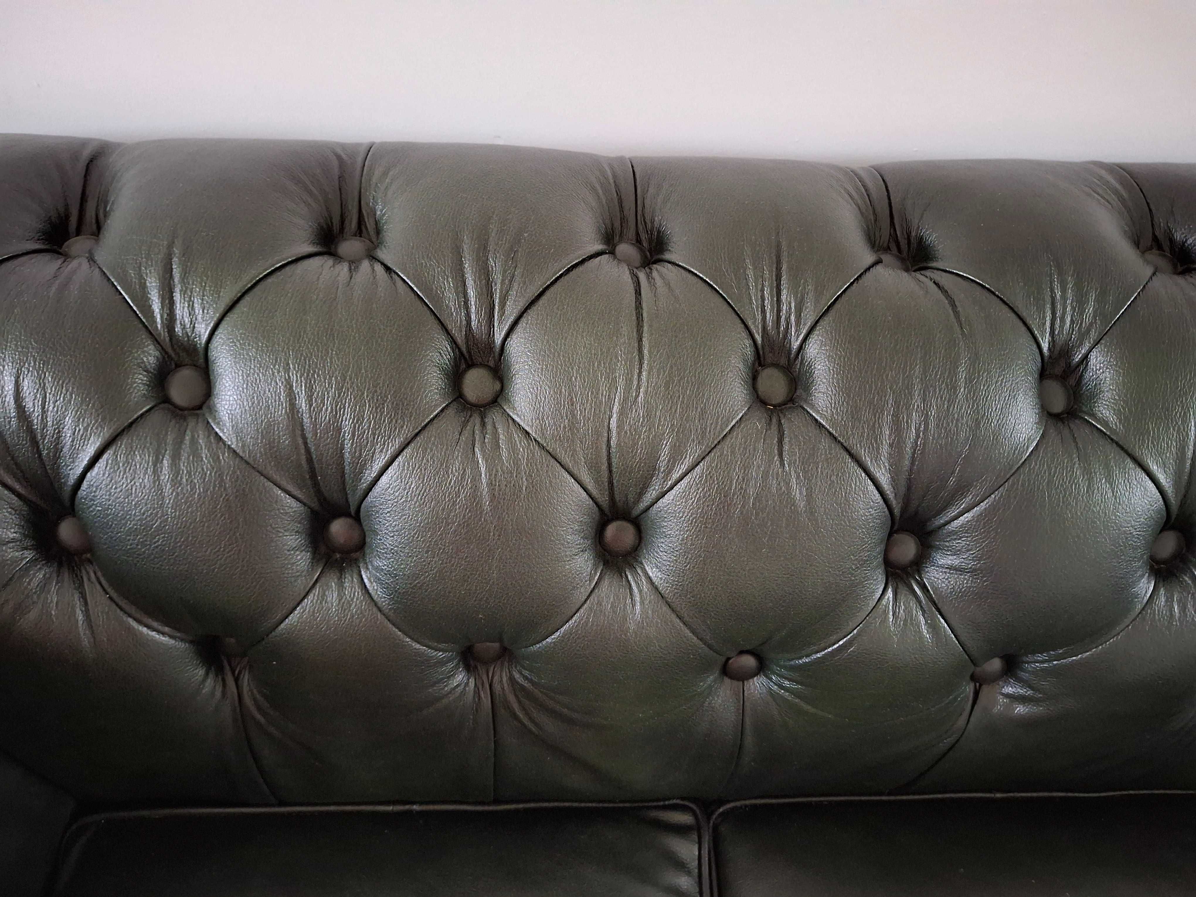 sofa skórzana chesterfield