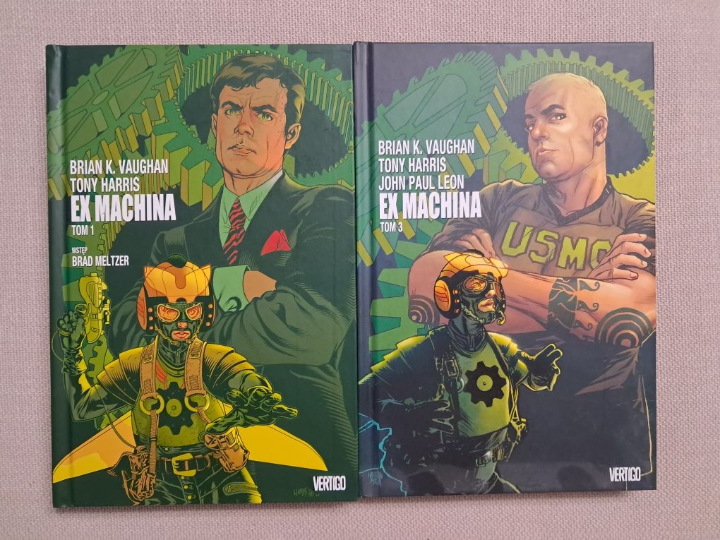 Ex Machina komiks tom 1 i tom 3
