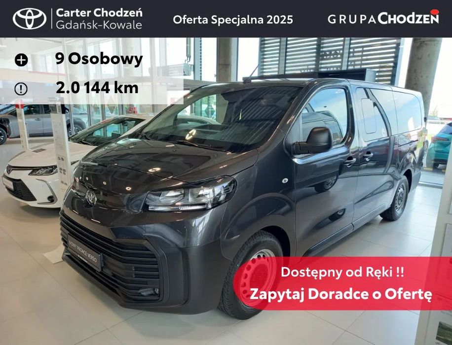 Toyota Proace Verso I 2.0 144km I 9 Osobowy I