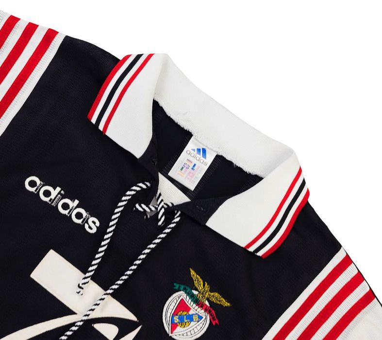 Camisola Retro Benfica Preta Nova