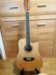 Gitara elektroakustyczna 12 strunowa Harley Benton + pokrowiec