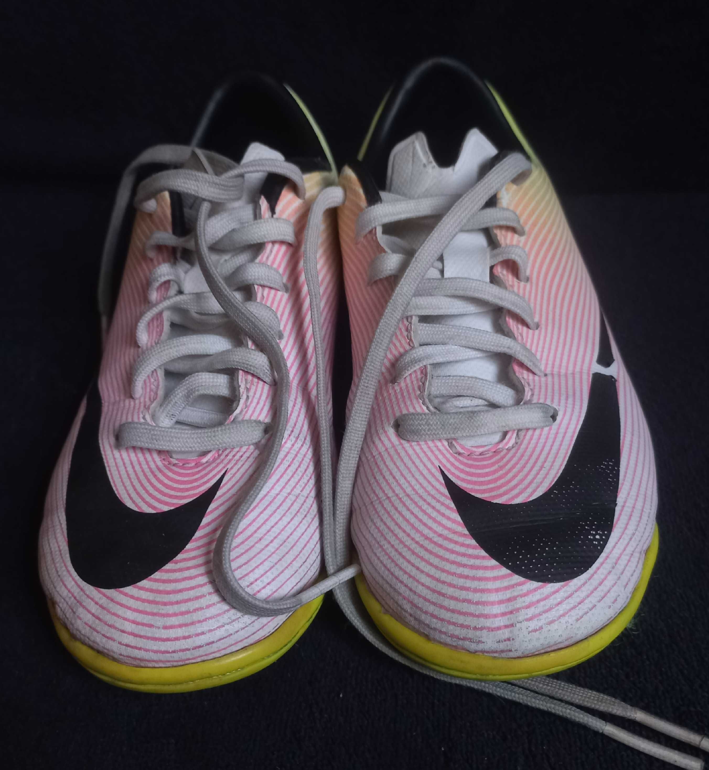 Nike Mercurial р. 31.5 (19,5 см) футзалки, кросівки бутси без шипів