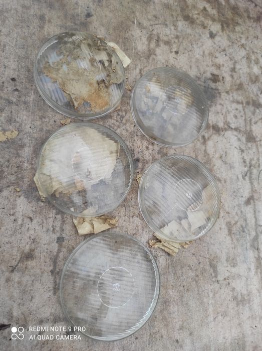 Nowe PRL zelmot szkło klosz lampy wsk 125 l 175 wysokie 13.56