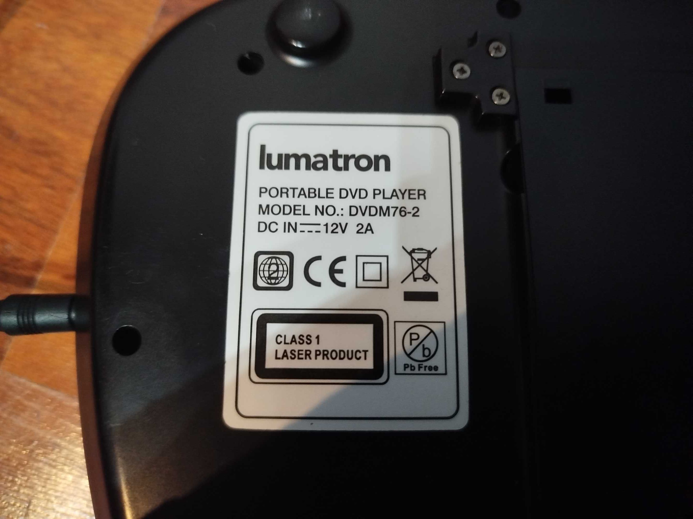 Odtwarzacz DVD Lumatron, DVDM76-2