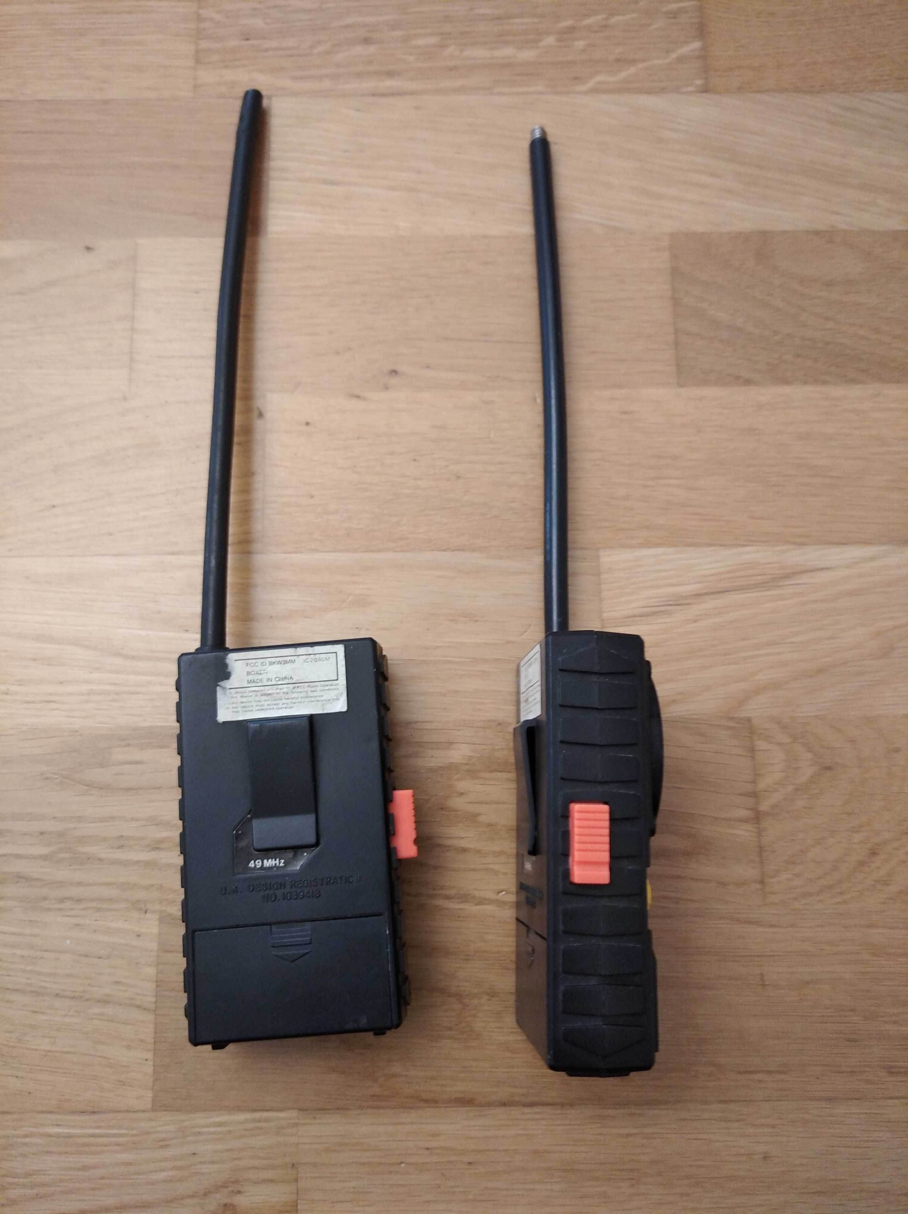 Krótkofalówki PRL walkie talkies IC2080 lata 80 USA