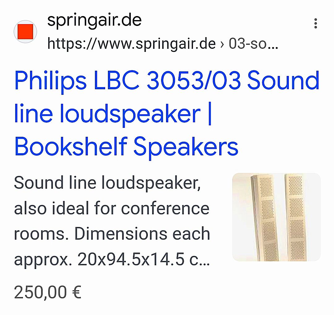 Nagłośnienie Philips typ.LBC3053/03 Sound.