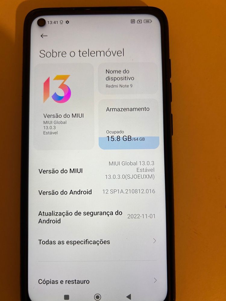 Xiaomi Redmi Note 9