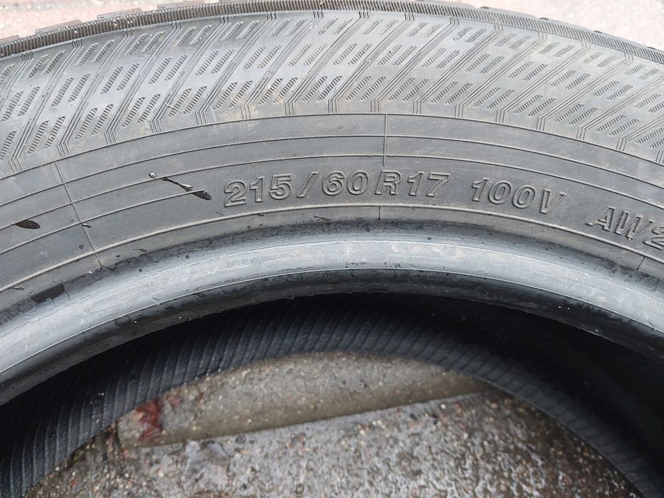 Opony caloroczne 215.60.17 Yokohama 2021 rok Montaż