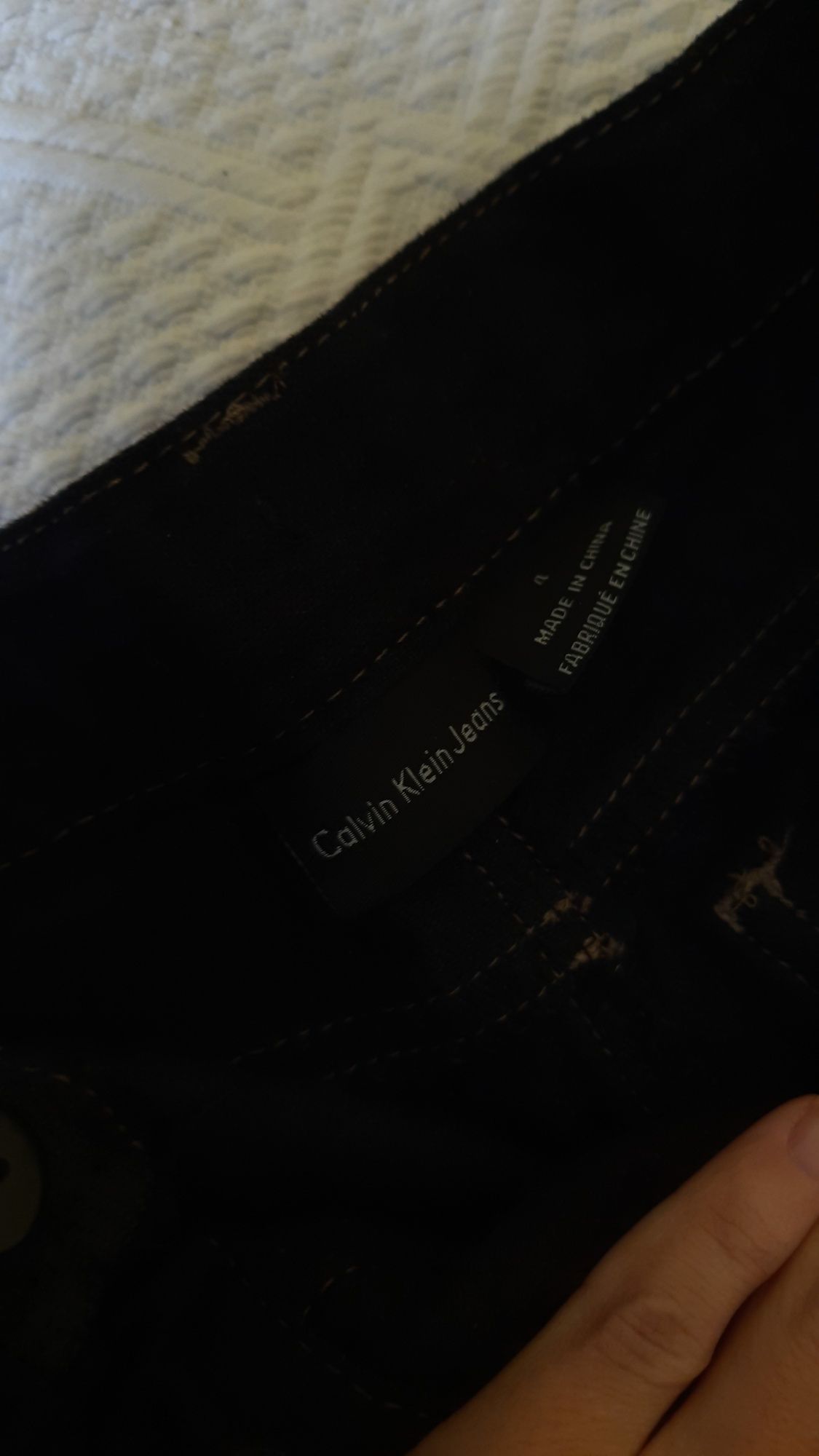 Nowe spodnie, jeansy chłopięce Calvin Klein r. 110