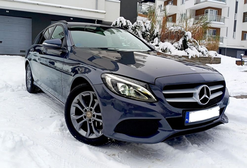 Mercedes-Benz Klasa C 2015r 200d Automat 7-G 100% Oryginał Stan Pedantyczny Zarej.PL Zamiana