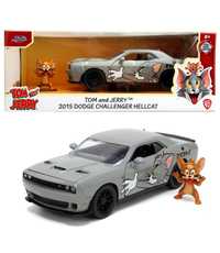 Model Jada Tom i Jerry Dodge Challenger Hellcat skala 1 24 z figurką