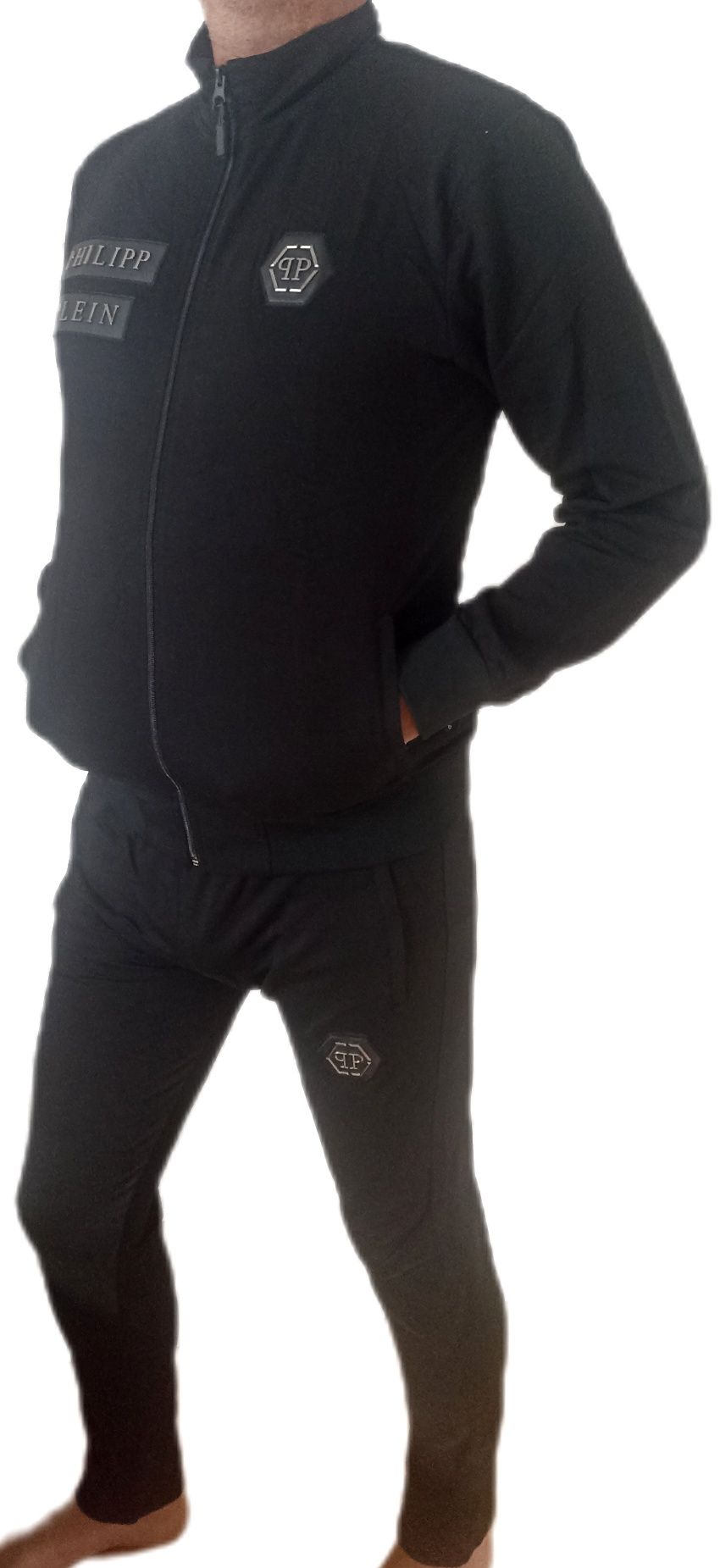 Philipp Plein dres w kolorze czarnym r.M