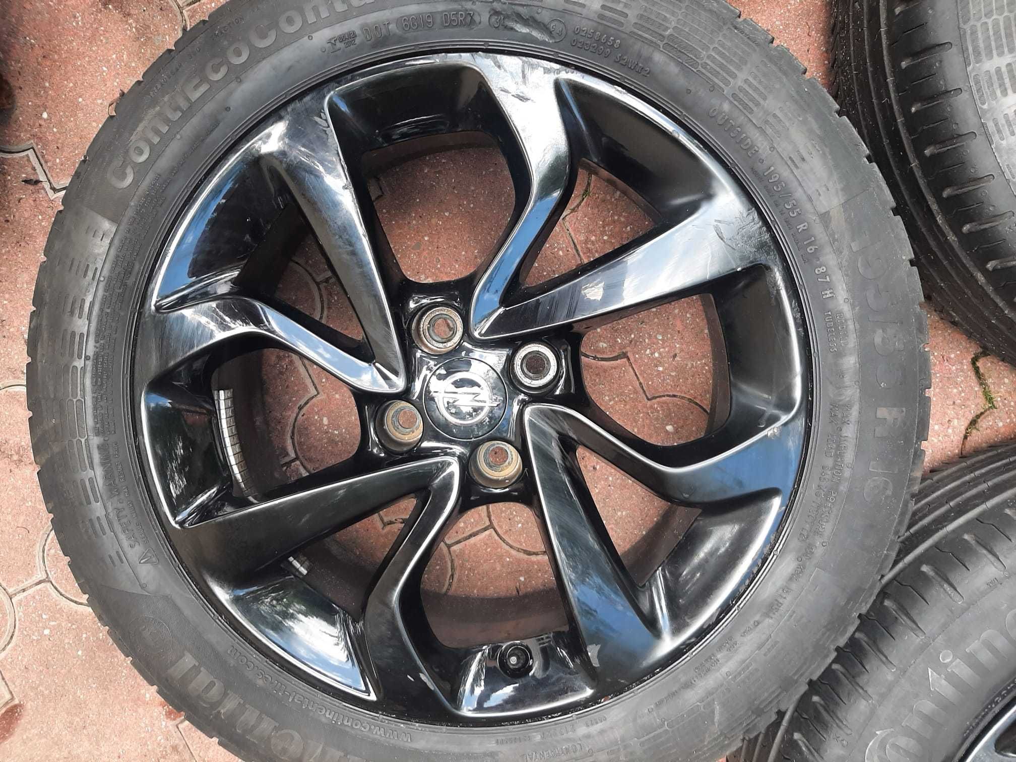 koła kompletne alufelgi OPEL corsa 16