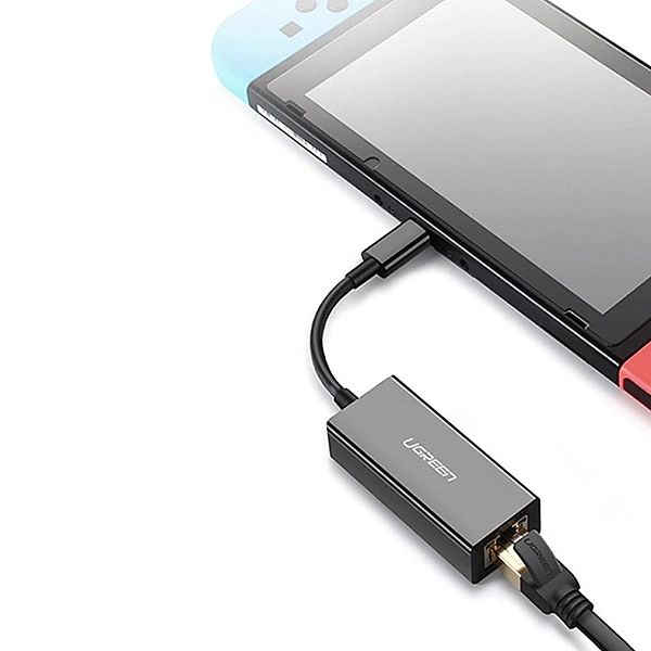 Ugreen zewnętrzna karta sieciowa RJ45 - USB Typ C (1000 Mbps/ 1 Gbps)G
