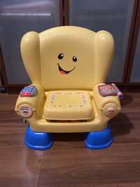 Fisher Price - edukacyjny fotelik malucha, zabawka interaktywna.