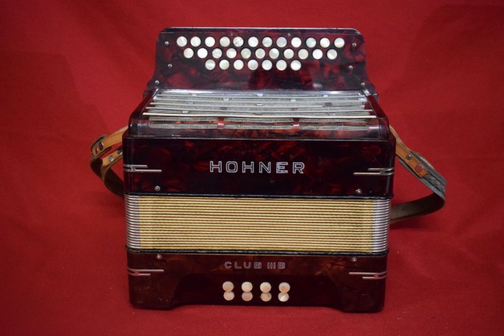 Concertina Hohner Club III 3 Voz