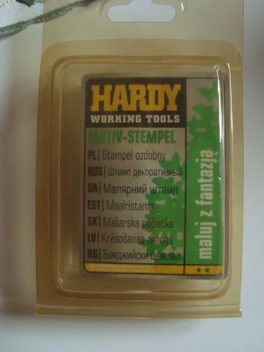 Stempel ozdobny malarski grafiki pies terier west