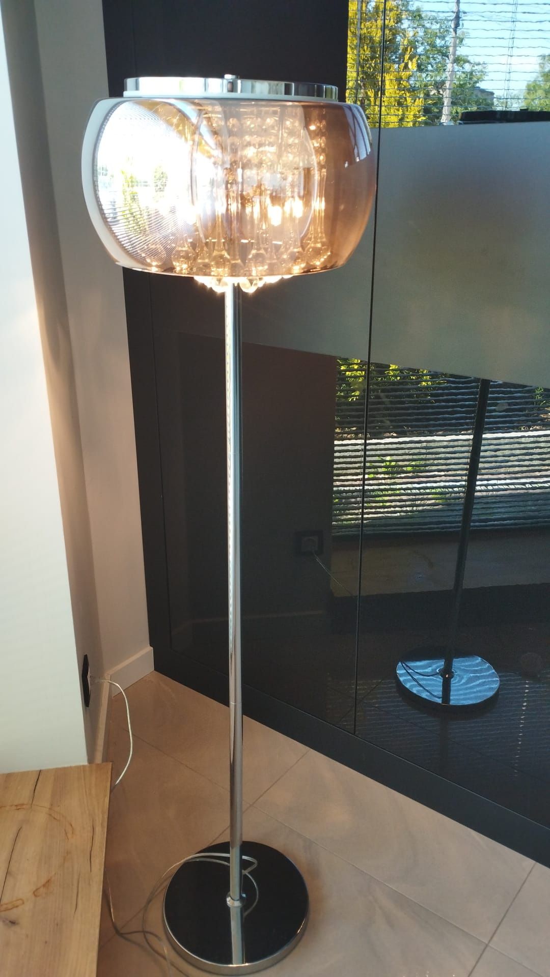 lampa stojąca Crystal