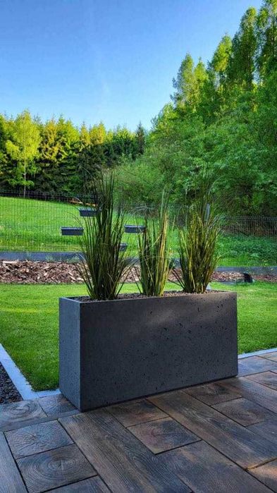 Donice ogrodowe tarasowe betonowe, z betonu architektonicznego wysyłka