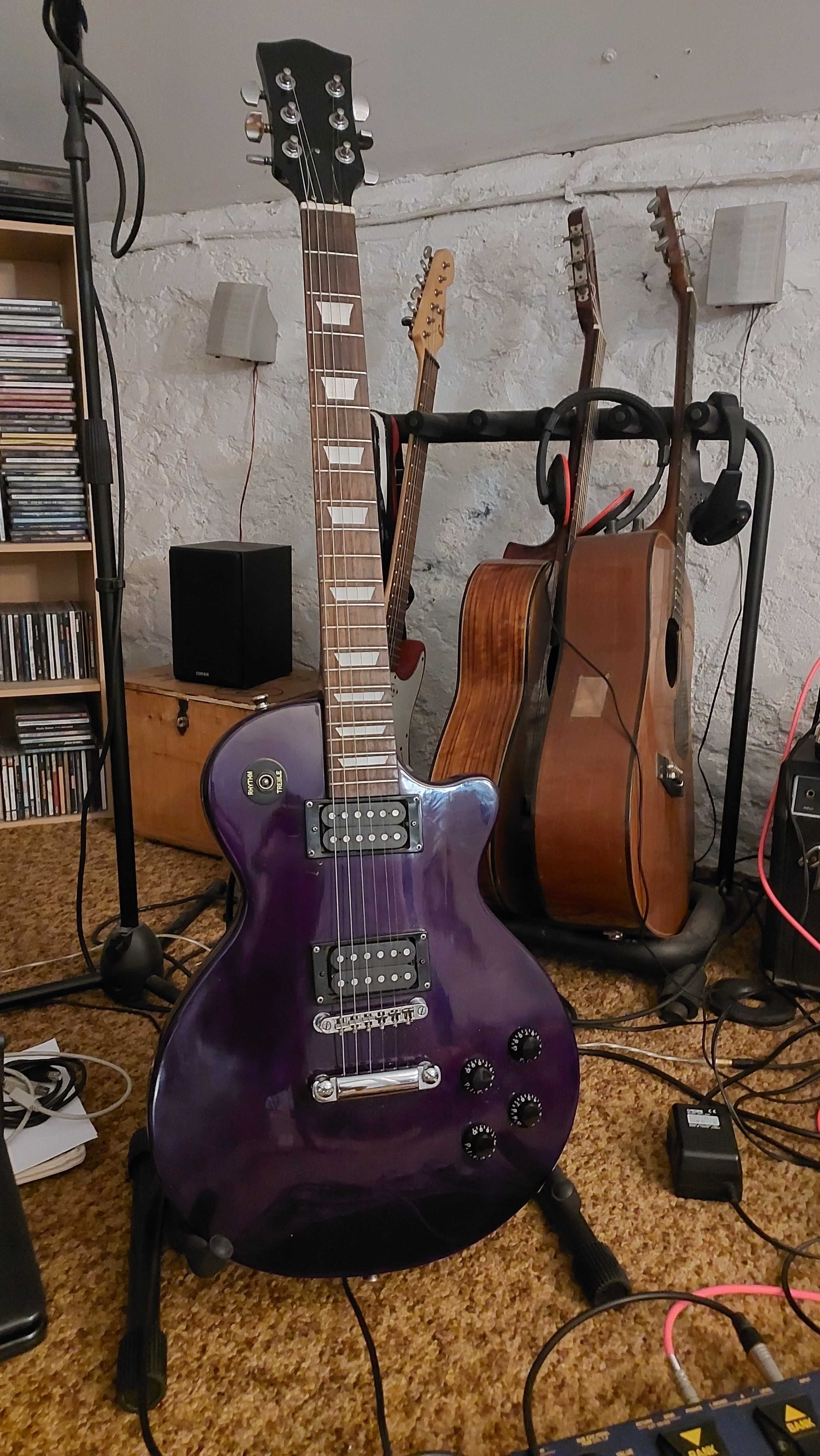 Guitarra Les Paul fabricada no Japão anos 80