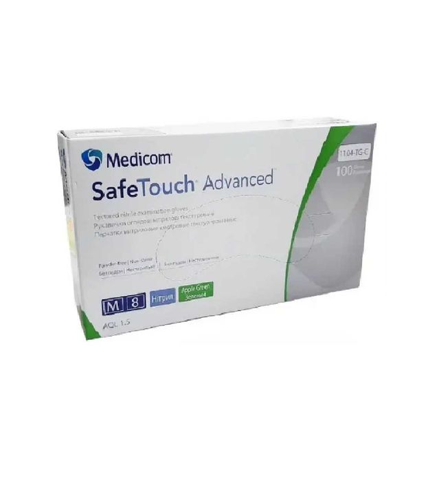 Рукавички оглядовi нiтриловi  текстуровані без пудри нестерильні