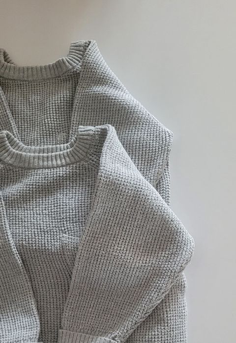 Sweter zara 74 i 80 oversize