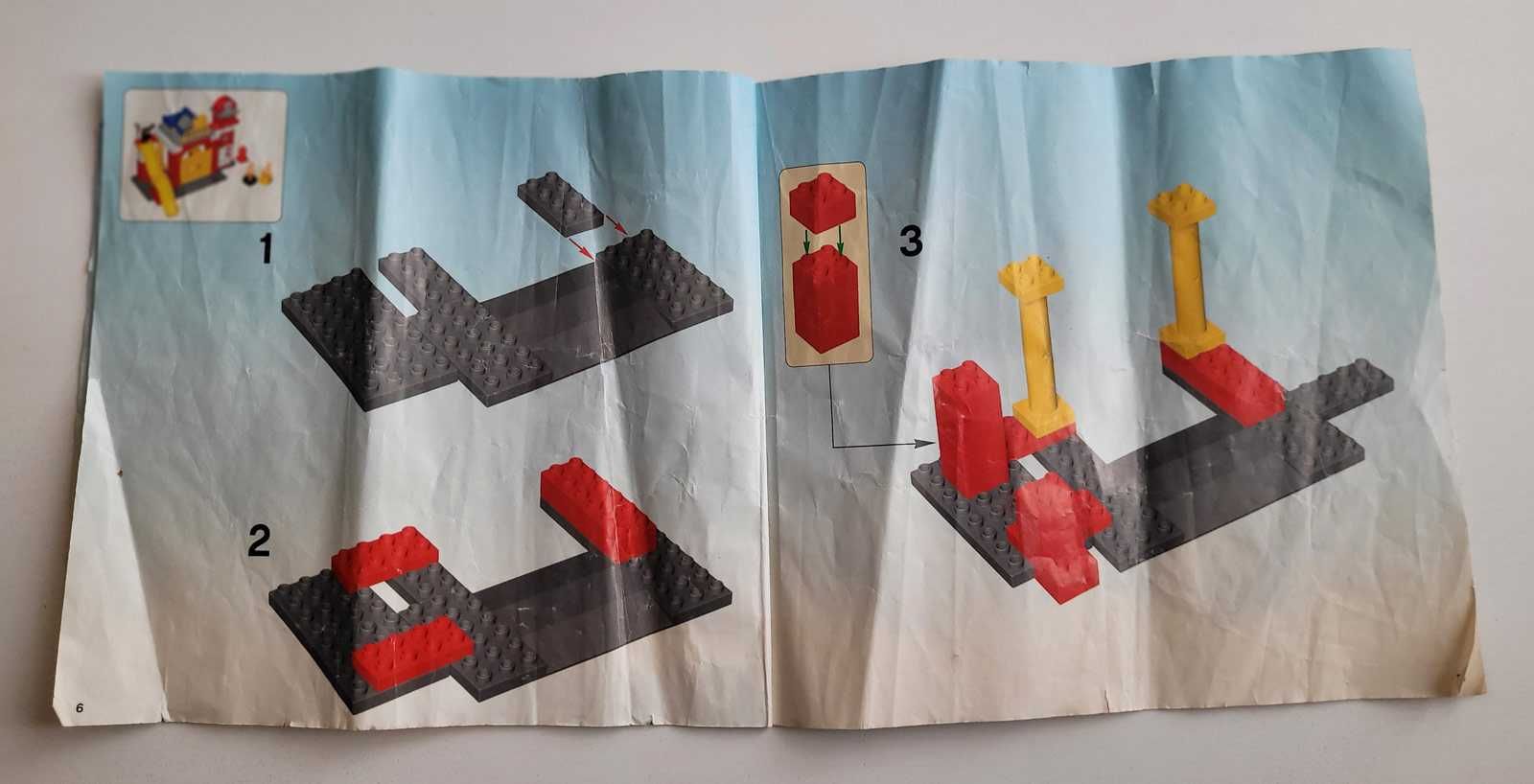 Lego Duplo 6168 – straż pożarna / remiza