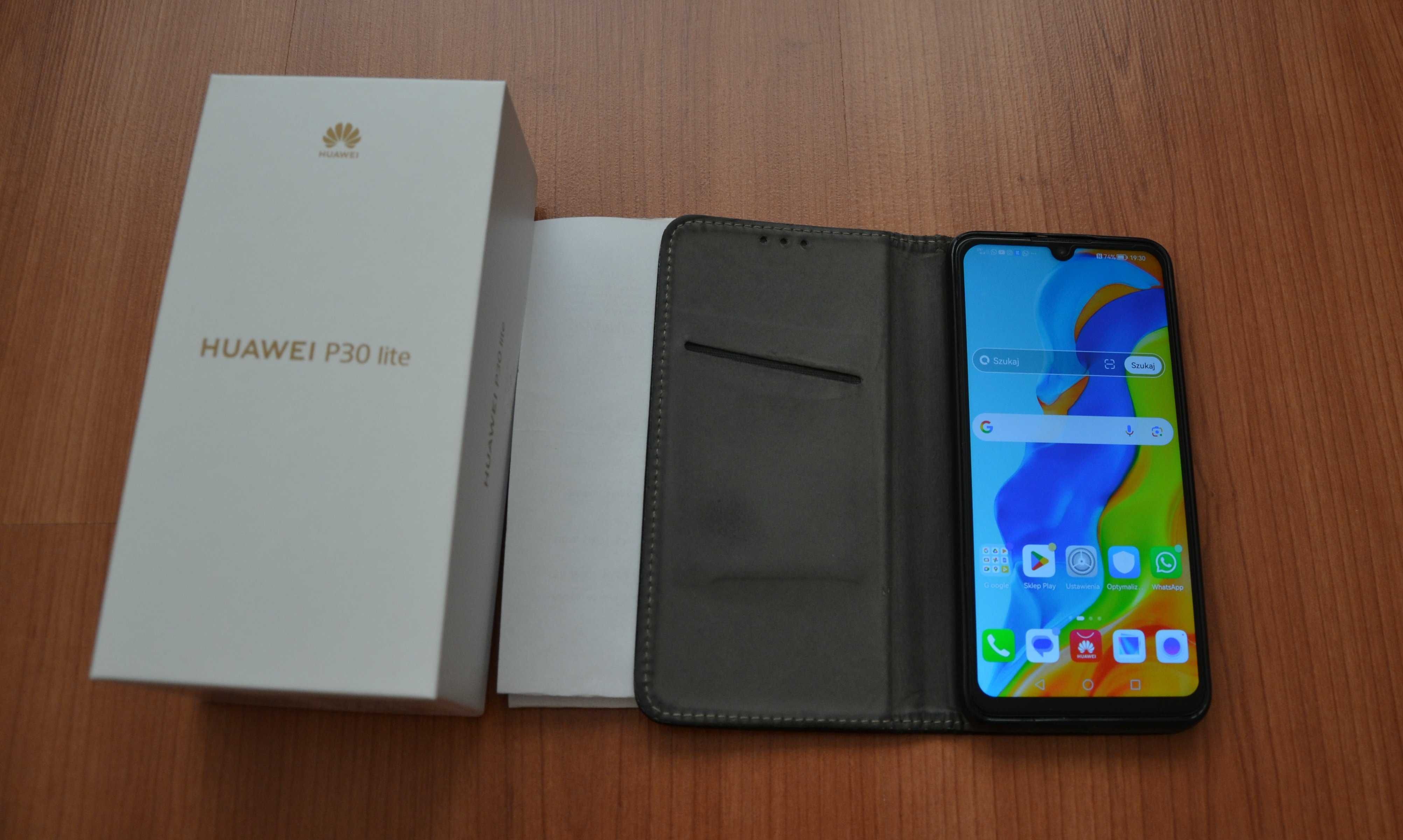 TELEFON Huawei P30 Lite 4 GB / 128 GB czarny MIDNIGHT BLACK - Jak Nowy