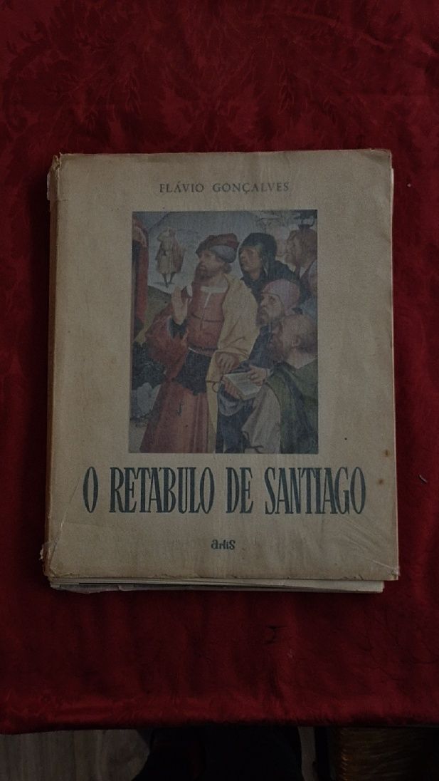 Josefa d'obidos e o Retabulo  de Santiago  livro raro